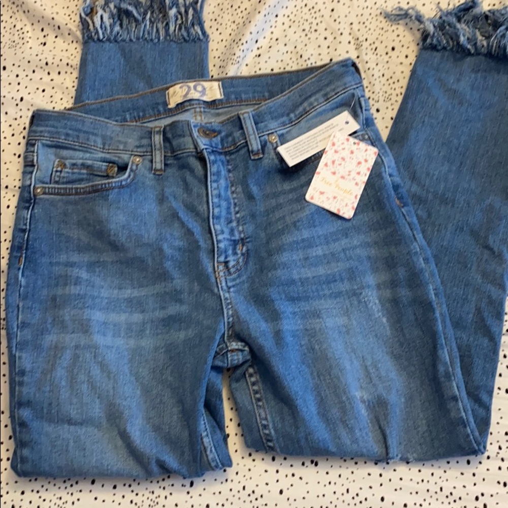 Free People distressed Jeans